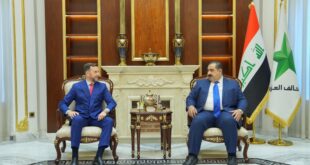 مثنى السامرائي يبحث مع السفير الإيطالي في بغداد تعزيز التعاون ودعم الاستقرار