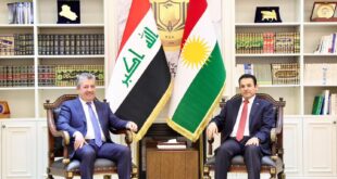 قاسم الأعرجي يشيد بدور مسرور بارزاني في إرساء العملية السياسية بالعراق خلال لقاء في بغداد