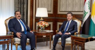 السامرائي ونيجيرفان بارزاني يؤكدان أهمية استكمال الكابينة الحكومية وتعزيز التنسيق السياسي